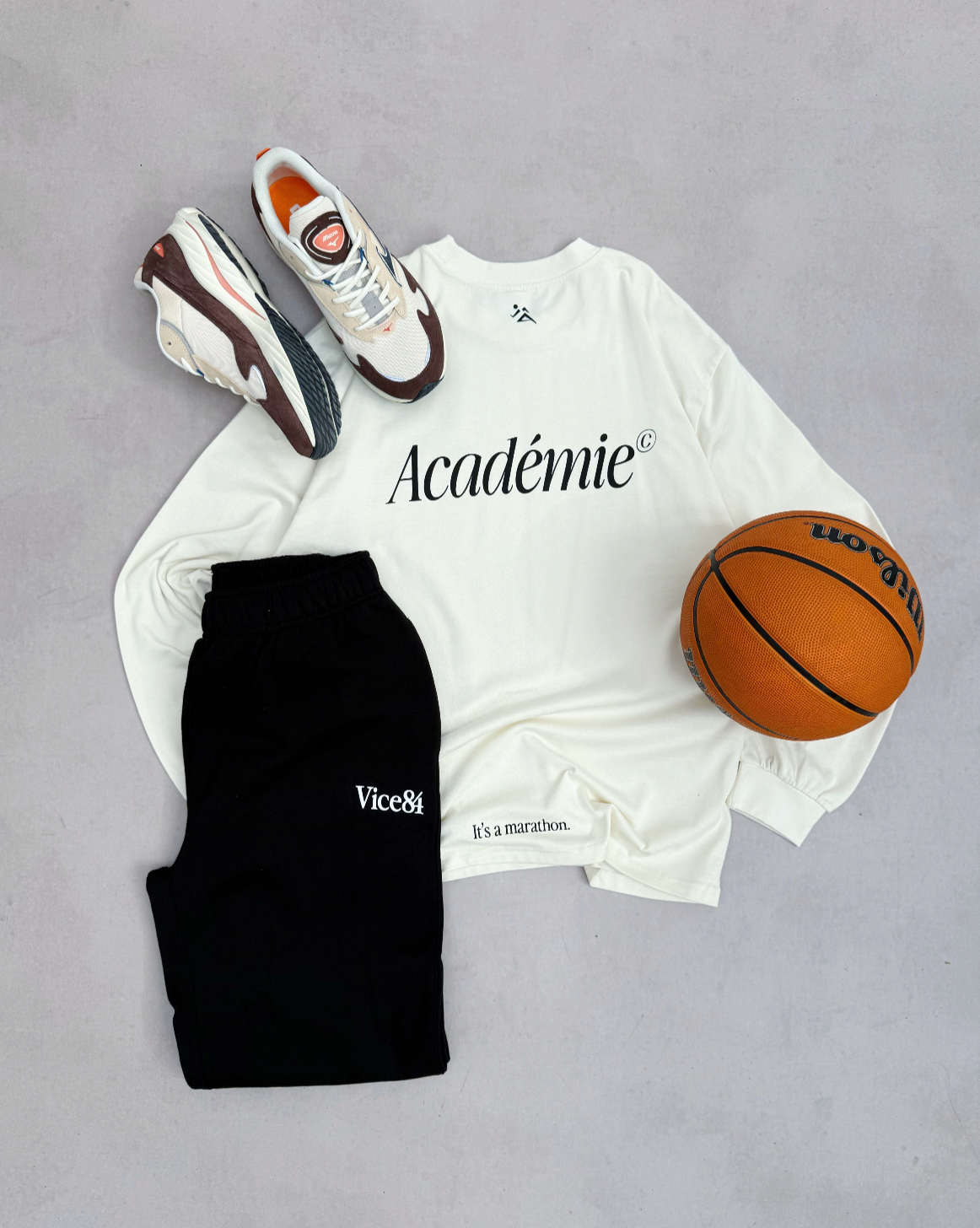 Vice 84 'Uniforme' Heavy Longsleeve Tee - Ecru