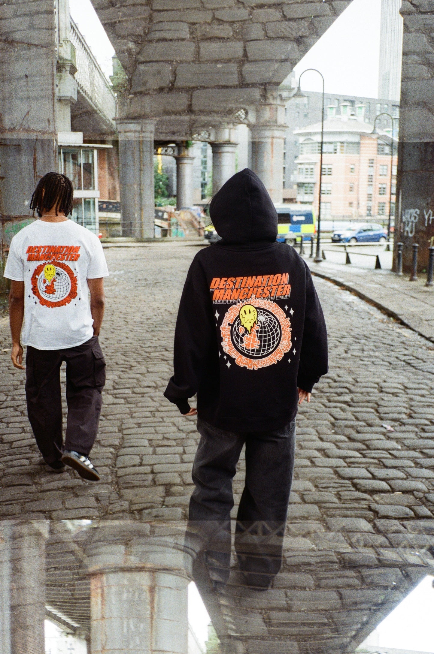 WHP x UN:IK 'Destination Manchester' Hoodie - Black