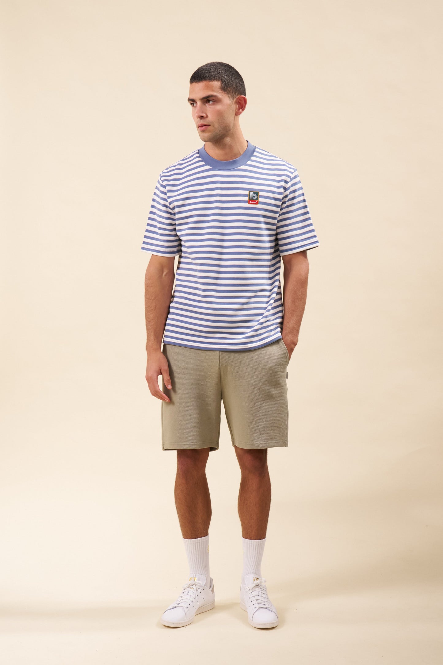 bound Pique Waffle Shorts - Sage