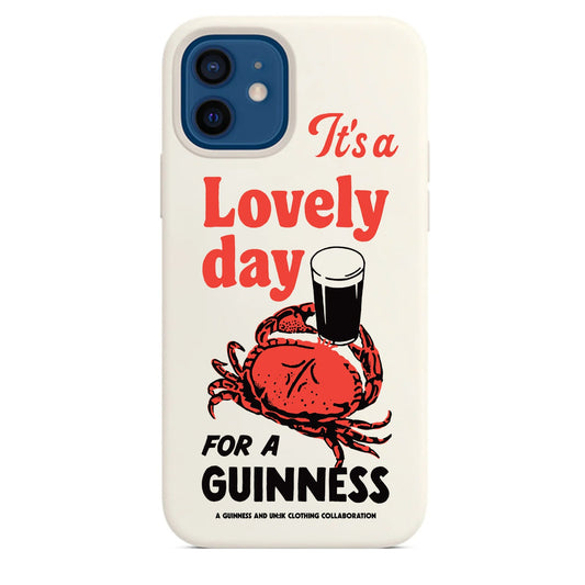 Guinness x UN:IK 'Crab' Phone Case - Sand