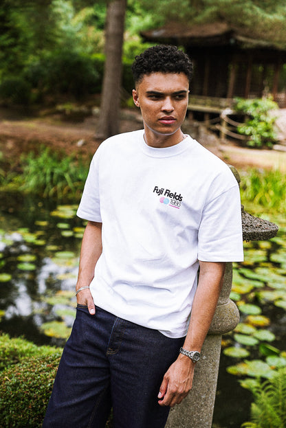 A Thousand Futures x GK 'Fuji Fields' Tee - White