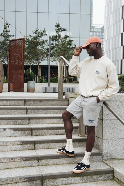 Club de Padel Logo Jogger Shorts - Grey