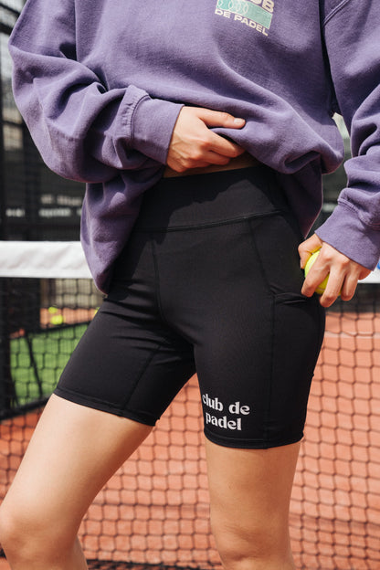 Club de Padel Logo WMNS Active Shorts - Black