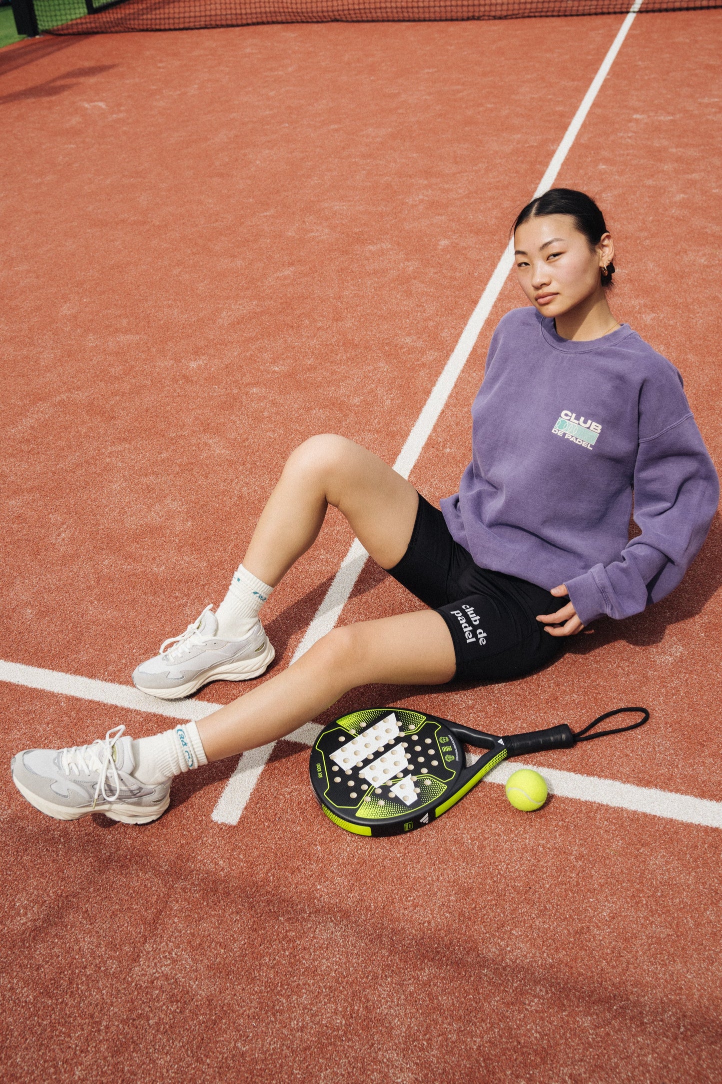 Club de Padel Logo WMNS Active Shorts - Black