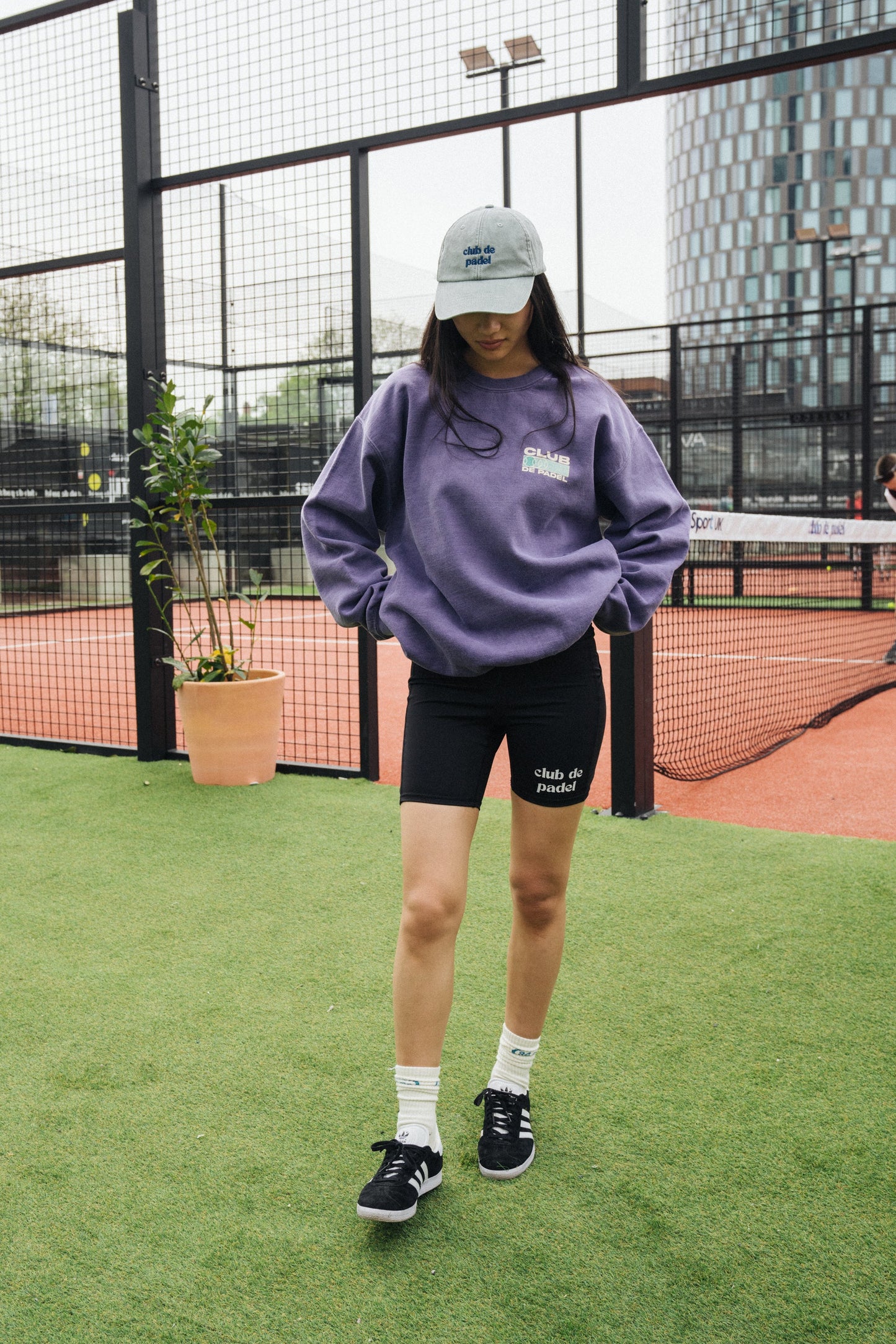 Club de Padel Logo WMNS Active Shorts - Black