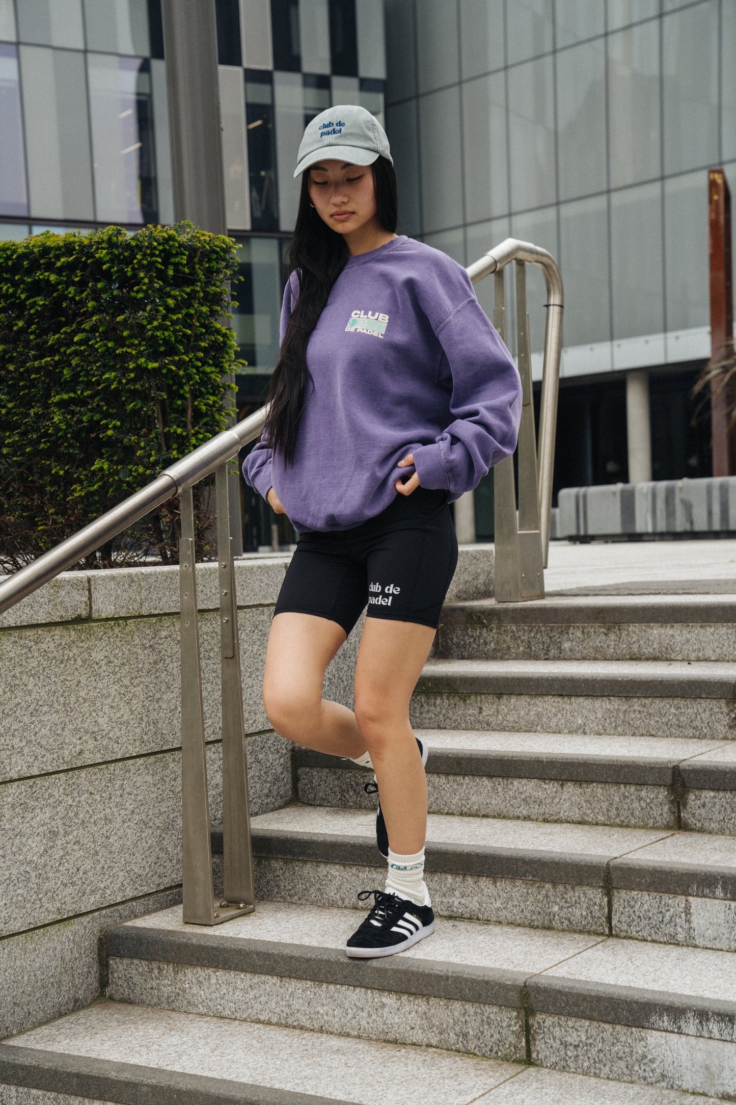 Club de Padel Logo WMNS Active Shorts - Black