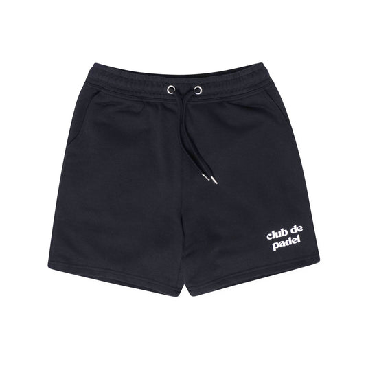 Club de Padel Logo Jogger Shorts - Black