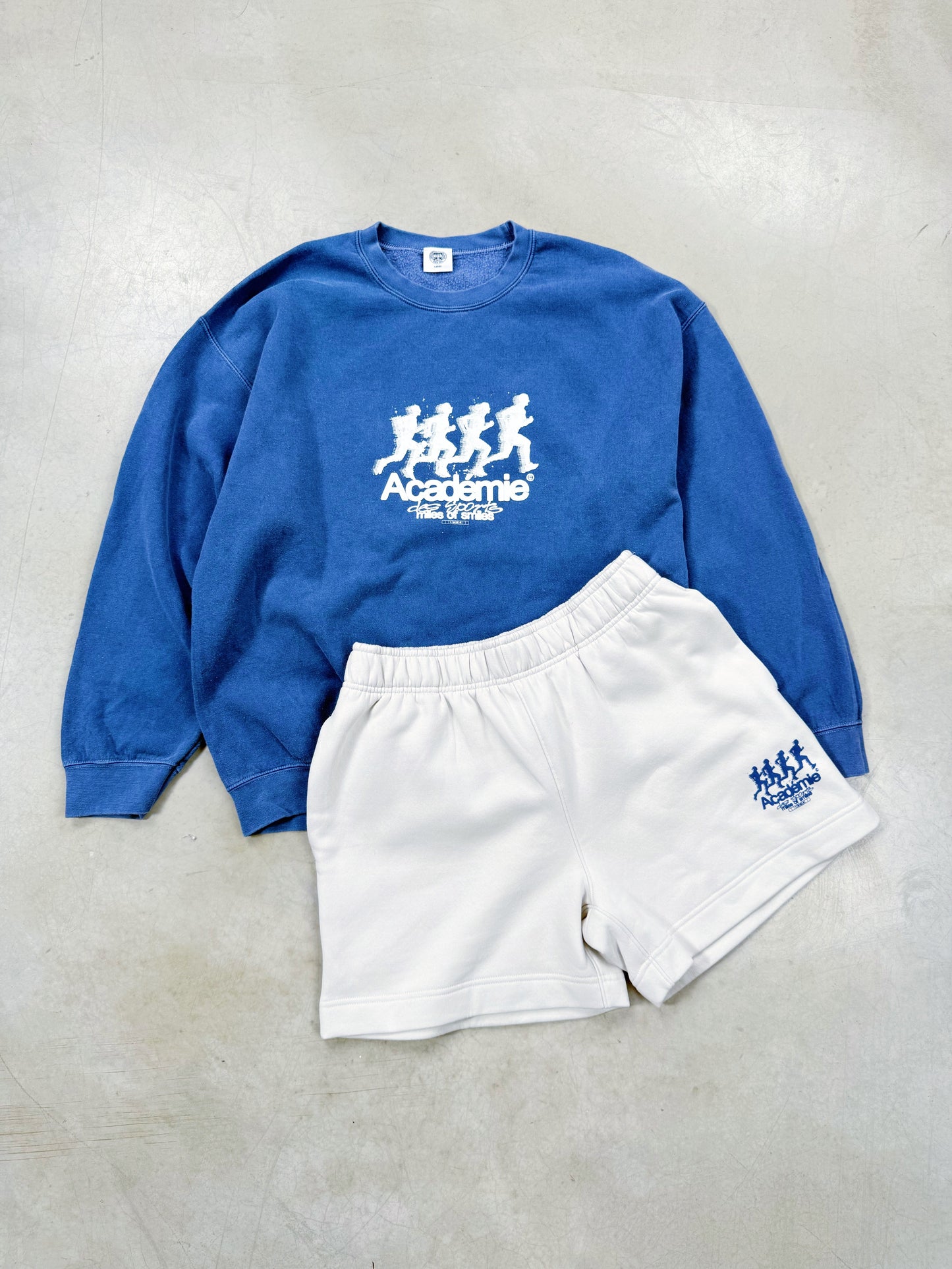 Vice 84 'Leading Pack' Jogger Shorts - Bone