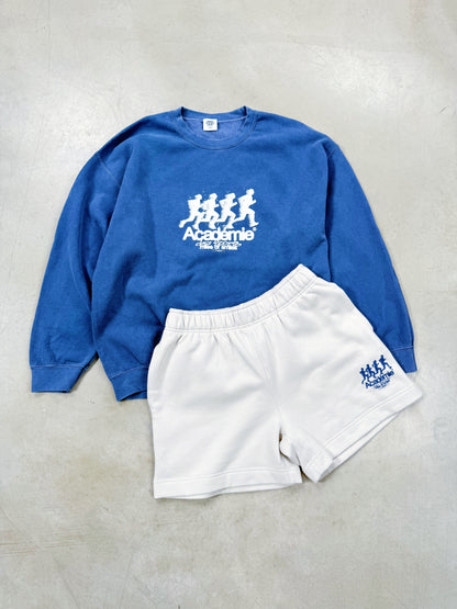 Vice 84 'Leading Pack' Jogger Shorts - Bone