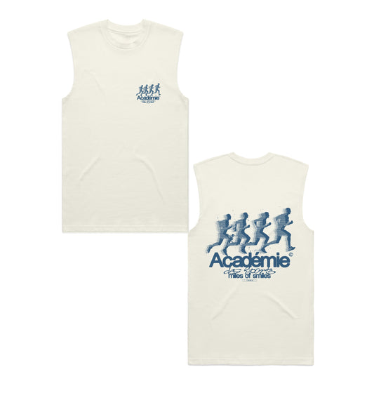 Vice 84 'Leading Pack' Active Tank - Ecru