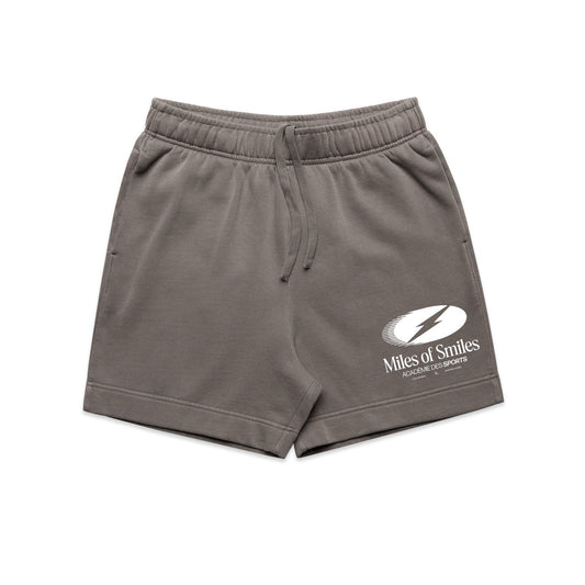 Vice 84 'Miles of Smiles' Jogger Shorts - Faded Grey