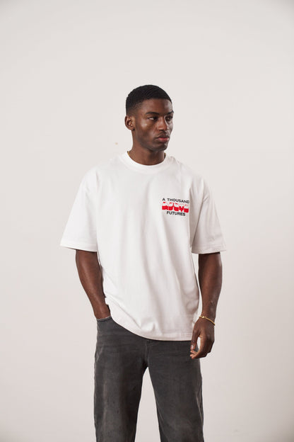 A Thousand Futures x GK 'Apple' Tee - White