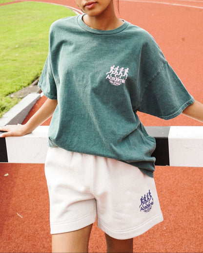 Vice 84 'Leading Pack' Jogger Shorts - Bone