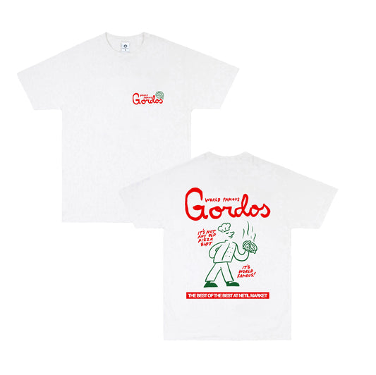 World Famous Gordos x Hephee 'World Famous' Tee - White