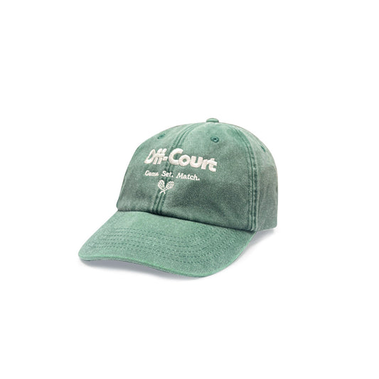 Vice 84 'Off-Court' Vintage Washed Cap - Forest